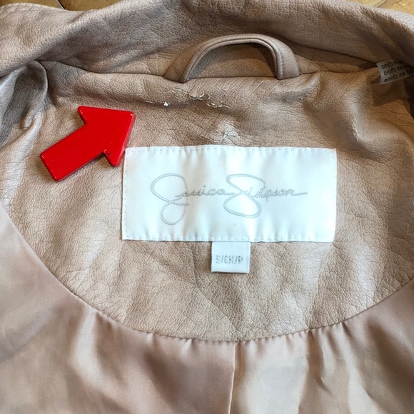 Jessica Simpson Faux Leather Jacket
Very Soft & Pretty in a Sandy Pink. - Picture 16 of 16